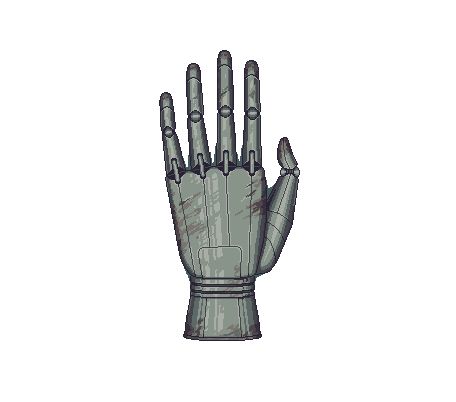 Aluminum Alloy hand with wear