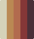 Hemingway orange color card